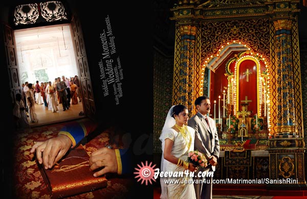 Wedding Photos at St Marys Syrian Jacobite Cathedral Manarcad Kottayam Kerala